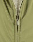 Fedeli - Olive Green and Cream Ted Airstop Reversible Jacket BLOUSONS FEDELI
