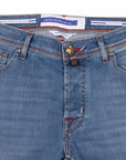 Jacob Cohen - Light Blue Wash 'Bard' Slim Fit Jeans JEANS Jacob Cohen
