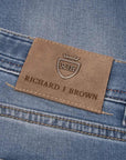 Richard J Brown - Light Wash Denim 'Milano' Regular Fit Jeans JEANS Richard J Brown