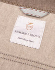 Richard J Brown - Light Brown Steve Cotton Denim Jacket BLOUSONS Richard J Brown