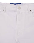 Jacob Cohen - Optical White 'Bard' Slim Fit Jeans JEANS Jacob Cohen