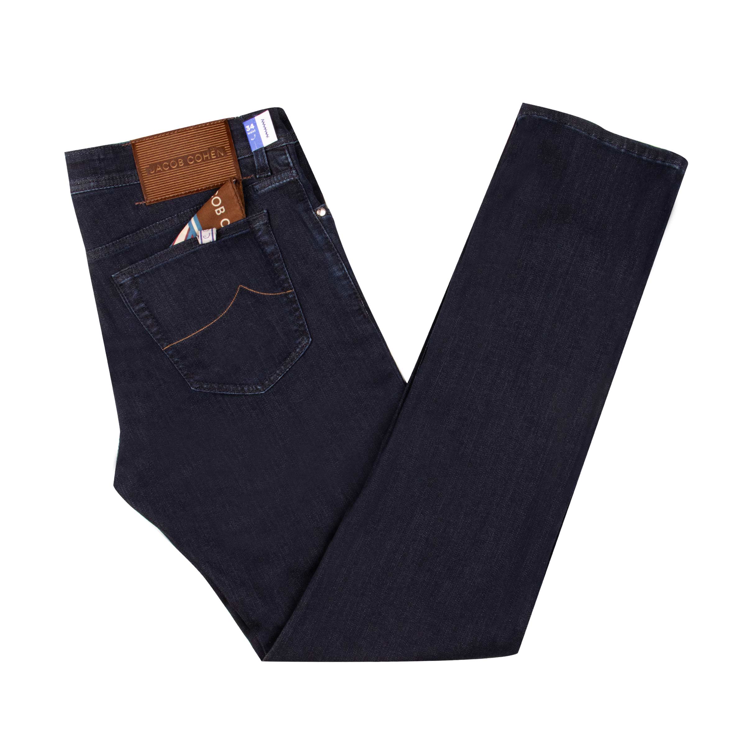 Jacob Cohen Dark Blue 'Bard' Slim Fit Jeans – Robert Old Co