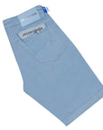 Jacob Cohen - Azzure Blue Lou Five Pocket Shorts SHORTS Jacob Cohen