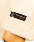 Robert Old - Cream Loro Piana Cotton & Silk Jacket JACKETS Robert Old