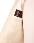 Robert Old - Cream Loro Piana Cotton & Silk Jacket JACKETS Robert Old