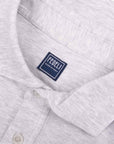 Fedeli - Grey 'Superlight' Piquet Long Sleeve Polo Shirt RUGBY/LS POLOS FEDELI