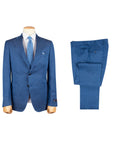 Robert Old - Blue Lightweight Linen & Silk Unlined Suit SUITS Robert Old