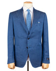 Robert Old - Blue Lightweight Linen & Silk Unlined Suit SUITS Robert Old