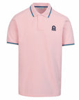 Sandbanks - Crystal Pink Organic Cotton Short Sleeve Polo Shirt S/S POLOS Sandbanks