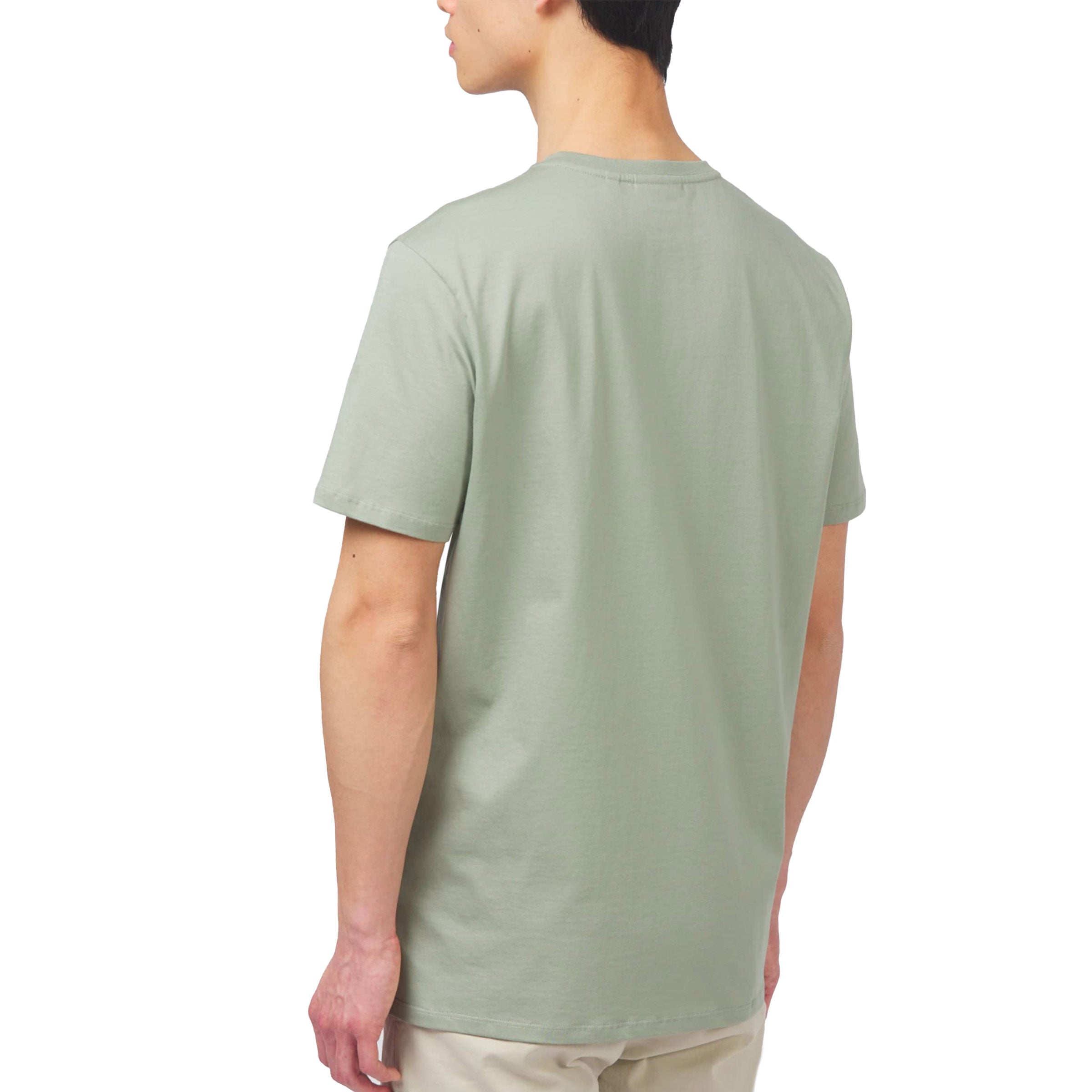 Sandbanks - Sage Green Badge Logo T-Shirt TEE SHIRTS Sandbanks