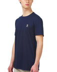 Sandbanks - Navy Badge Logo T-Shirt TEE SHIRTS Sandbanks