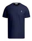 Sandbanks - Navy Badge Logo T-Shirt TEE SHIRTS Sandbanks