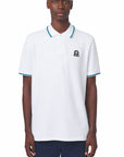 Sandbanks - White Organic Cotton Short Sleeve Polo Shirt S/S POLOS Sandbanks