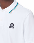 Sandbanks - White Organic Cotton Short Sleeve Polo Shirt S/S POLOS Sandbanks