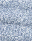 Robert Old - Blue & White Mélange Buttoned-Neck Wool Jumper KNITWEAR Robert Old