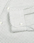 Robert Old - White & Grey Check Italian Cotton Long Sleeve Shirt L/S SHIRTS Robert Old