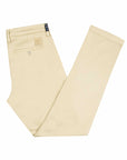 Jacob Cohen - Light Beige 'Bobby' Slim Fit Stretch Twill Chino Trousers CASUAL TROUSERS Jacob Cohen