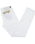 Jacob Cohen - Natural White 'Bard' Slim Fit Jeans