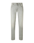 Jacob Cohen - Light Grey Vintage Wash 'Bard' Super Stretch Denim Jeans