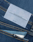 Jacob Cohen - Mid Wash 'Bard' Super Stretch Slim Fit Jeans JEANS Jacob Cohen