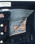 Jacob Cohen - Rinse Blue 'Bard' Slim Fit Super Stretch Jeans