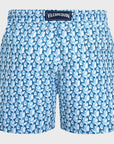 Vilebrequin - White Turtle Net 'Moorea' Swim Shorts