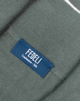 Fedeli - Green Favonio Superfine Wool and Silk Zip-Neck Sweater KNITWEAR FEDELI