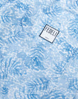 Fedeli - Light Blue Palm Print Sustainable 'Madeira' Swim Shorts SWIMWEAR FEDELI