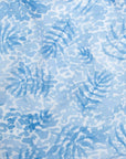 Fedeli - Light Blue Palm Print Sustainable 'Madeira' Swim Shorts SWIMWEAR FEDELI