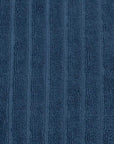 Fedeli - Navy Mondial Terry Ribbed Cotton Polo Shirt S/S POLOS FEDELI