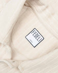 Fedeli - Cream Mondial Terry Ribbed Cotton Polo Shirt S/S POLOS FEDELI