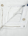 Fedeli - Light Grey Linen Tailored Bermuda Shorts SHORTS FEDELI