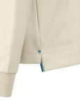 Sandbanks - Stone Beige Interlock Quarter Zip Sweater SWEATS Sandbanks