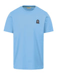 Sandbanks - Dusty Blue Badge Logo T-Shirt