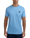 Sandbanks - Dusty Blue Badge Logo T-Shirt