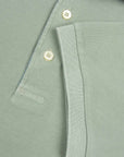 Robert Old - Olive Green Piqué Cotton Short Sleeve Polo Shirt S/S POLOS Robert Old