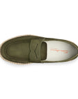 Santoni - Green Suede Espadrillas Loafers SHOES Santoni