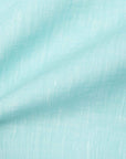 Robert Old - Turquoise Pure Linen Italian Short Sleeve Shirt S/S SHIRTS Robert Old