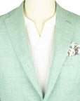Robert Old - Mint Green Wool & Linen Jacket JACKETS Robert Old