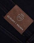 Richard J Brown - Dark Blue 'Milano' Regular Fit Jeans JEANS Richard J Brown