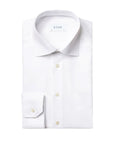 Eton - White Textured Twill Slim Fit Shirt L/S SHIRTS Eton