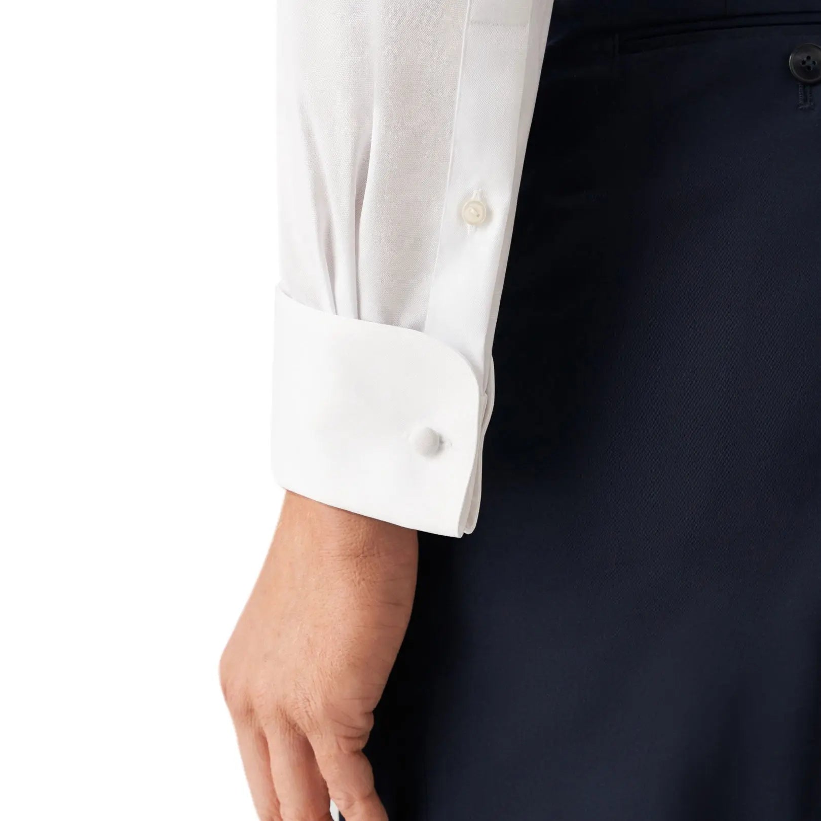 Eton - White French Cuff Contemporary Fit Shirt L/S SHIRTS Eton