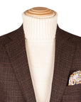 Robert Old - Brown Mélange Super 110’s Wool Jacket JACKETS Robert Old