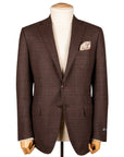 Robert Old - Brown Mélange Super 110’s Wool Jacket JACKETS Robert Old