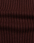 Robert Old - Bison Brown Altnaharra 8ply Crew Neck Cashmere Sweater CASHMERE Robert Old