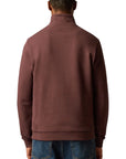 Belstaff - Oxblood Red Organic Cotton Quarter Zip Sweater SWEATS Belstaff