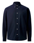 Belstaff - Dark Ink Street Cotton Oxford Shirt L/S SHIRTS Belstaff