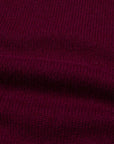 Robert Old - The Barra 4ply Full Zip Cashmere Cardigan - Pompeii Red - Astrakhan CASHMERE Robert Old