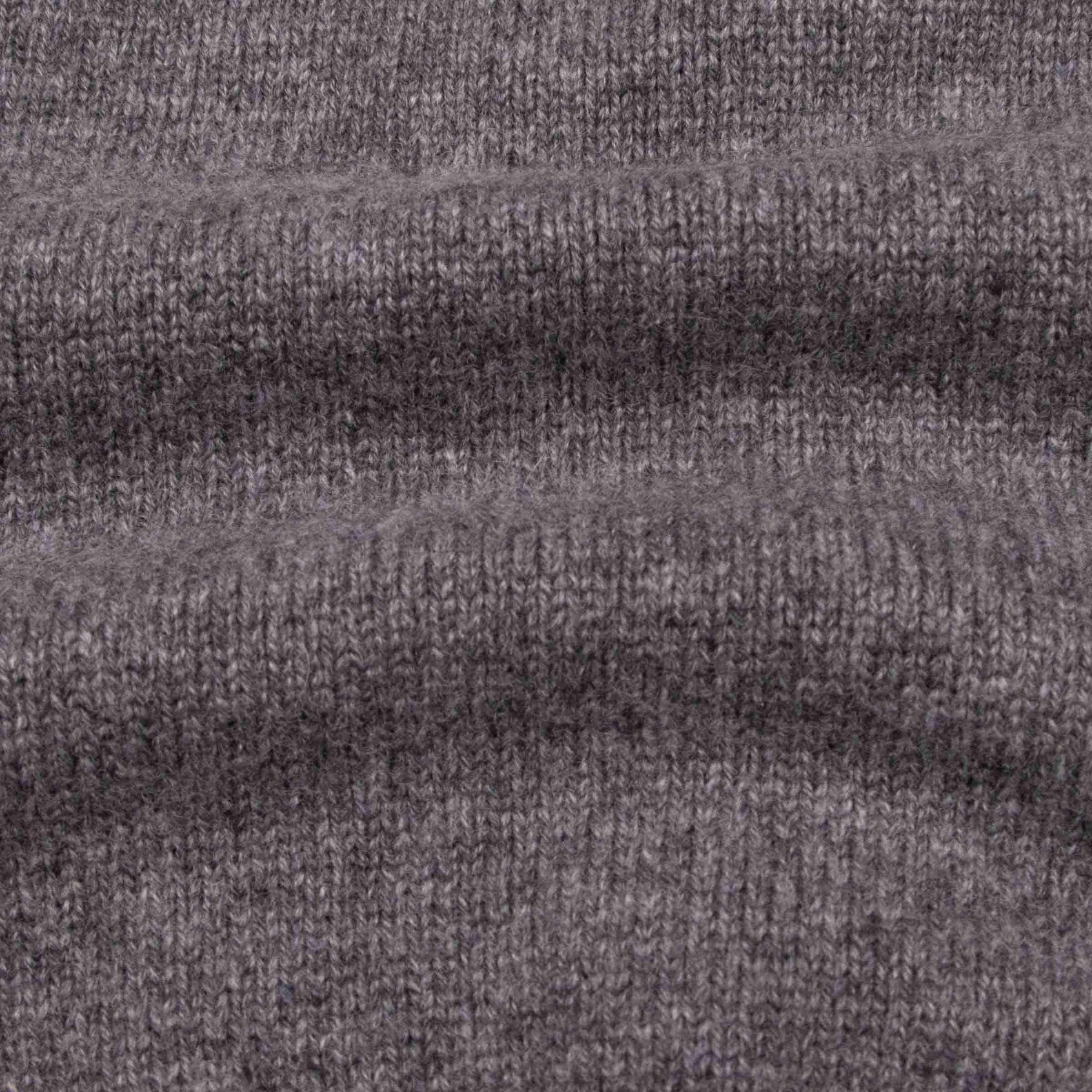 Robert Old - The Barra 4ply Full Zip Cashmere Cardigan - Smog Grey / Brume CASHMERE Robert Old