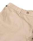 Robert Old - Beige Stretch Cotton Twill Slim Fit Chinos CASUAL TROUSERS Robert Old